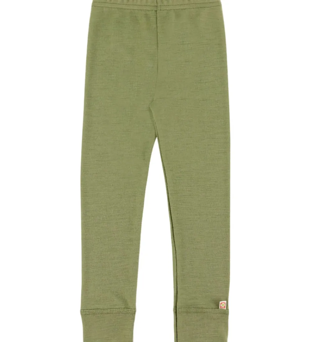 Katvig Leggings|Unisex-Tøj*Leggings - Uld - Lysegrøn