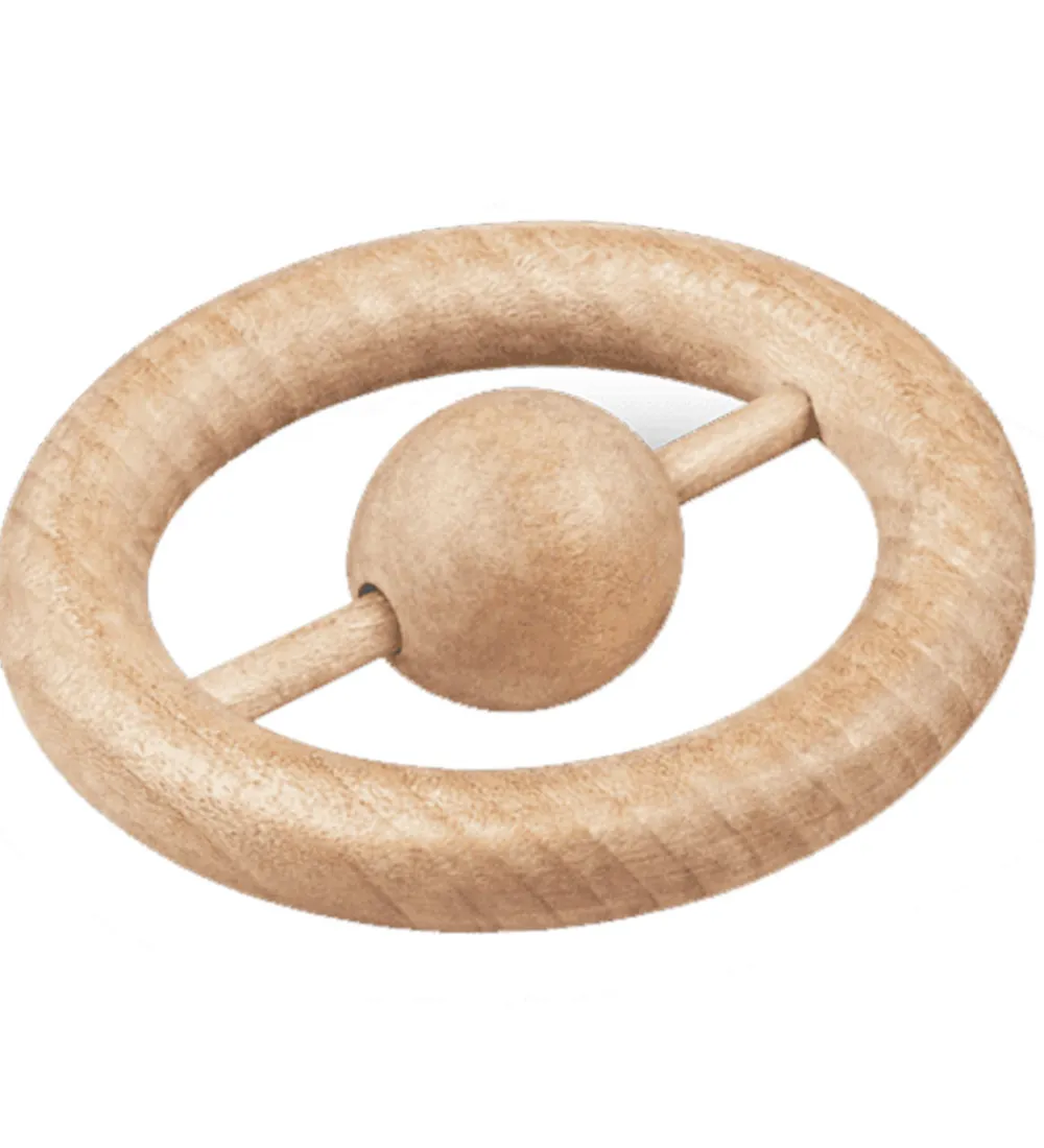 Gribelegetøj-Kay Bojesen Rangle - 8 cm - Bøg