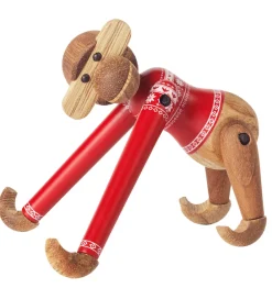 Kay Bojesen Pyntefigurer|Julepynt*Træfigur - Abe - Julesweater 2024 - Mini -Teak/Limba
