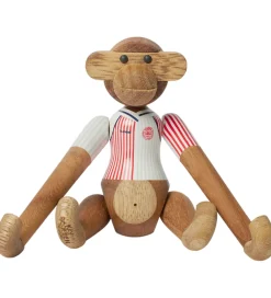 Pyntefigurer-Kay Bojesen Træfigur - Abe - DBU 86 Away - Mini - Teak/Limba