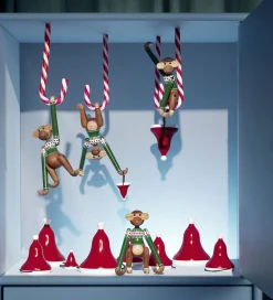 Pyntefigurer|Julepynt-Kay Bojesen Træfigur - Abe Julesweater 2025 - Mini Grøn