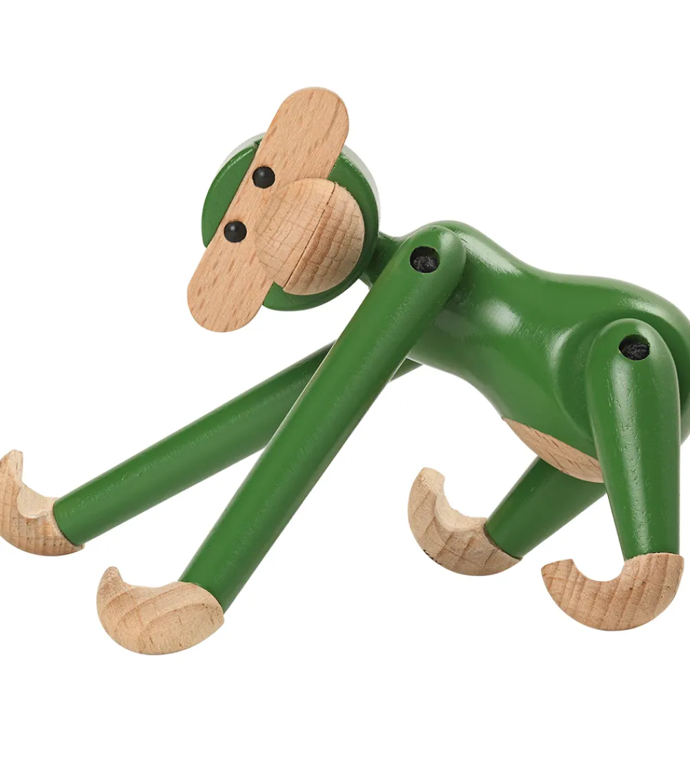 Kay Bojesen Pyntefigurer*Træfigur - Abe - Vintage - Mini - Grøn
