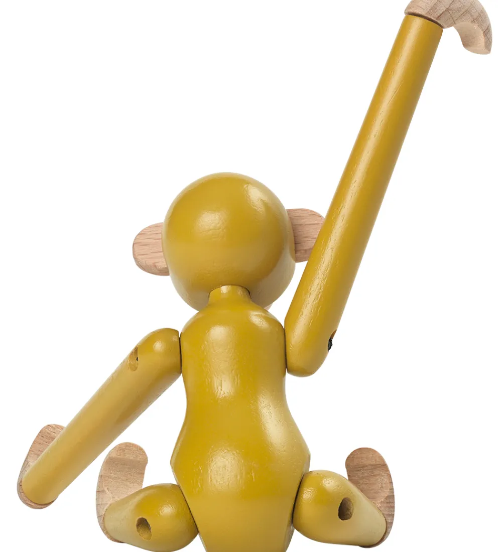 Kay Bojesen Pyntefigurer*Træfigur - Abe - Vintage - Mini - Gul