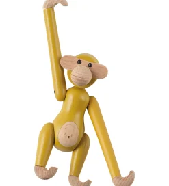 Kay Bojesen Pyntefigurer*Træfigur - Abe - Vintage - Mini - Gul