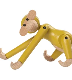 Kay Bojesen Pyntefigurer*Træfigur - Abe - Vintage - Mini - Gul