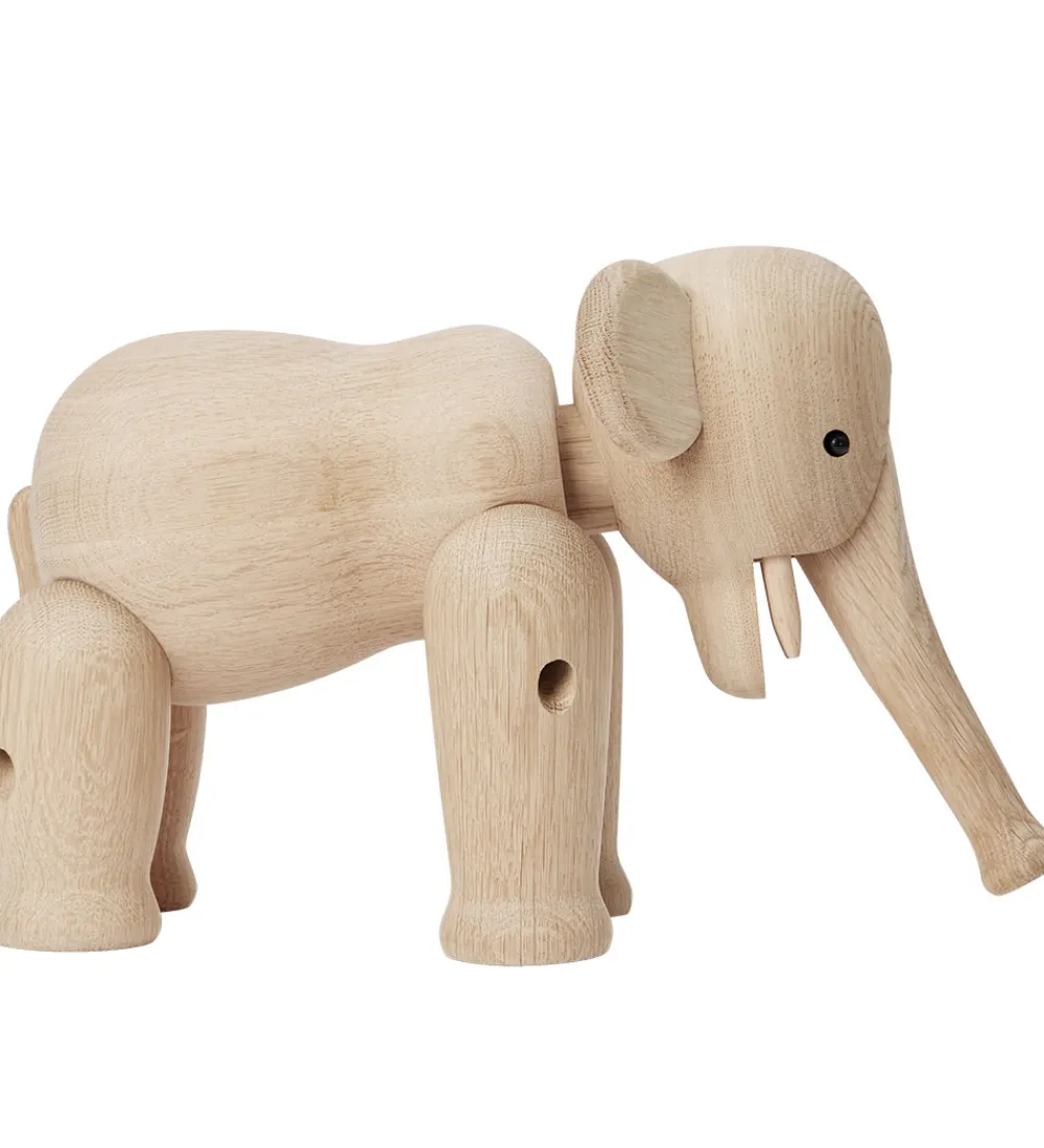 Kay Bojesen Pyntefigurer*Træfigur - Elefant - Stor - 22 cm - Eg