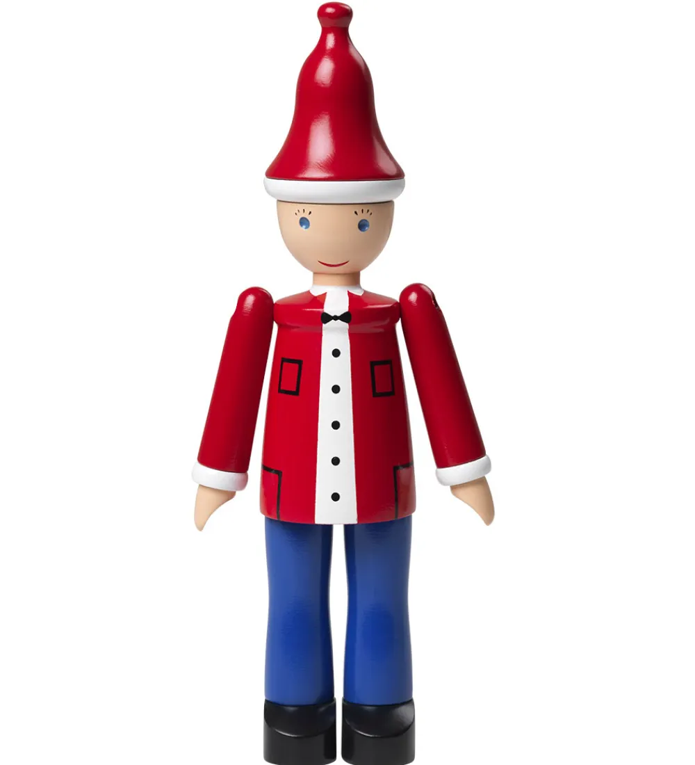 Pyntefigurer|Julepynt-Kay Bojesen træfigur - Jule Ole 17,5 cm - Rød/Blå/Hvid