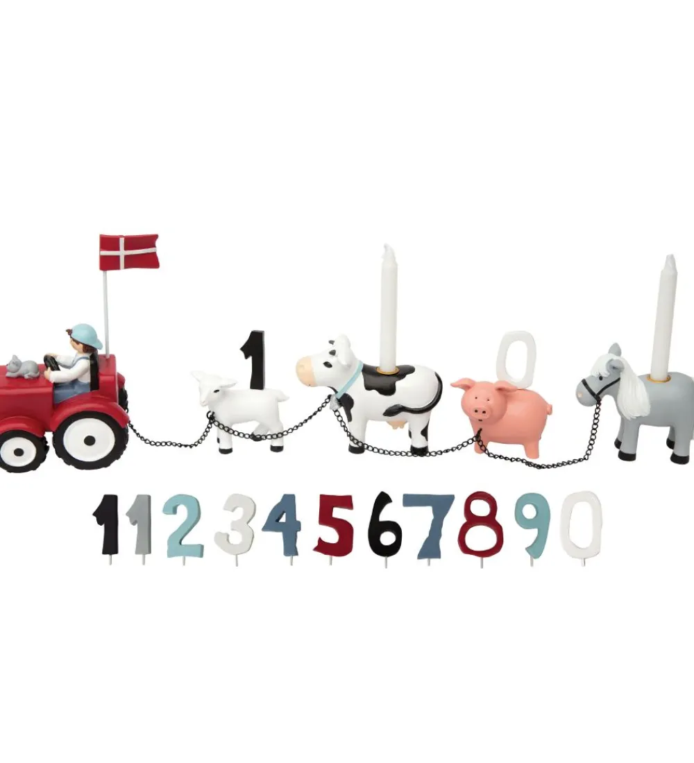Fødselsdagstoge-Kids by Friis Fødselsdagstog - 45 cm - Bondegård