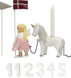 Kids by Friis Fødselsdagstoge*Fødselsdagstog - 45 cm - Blomsterfeer