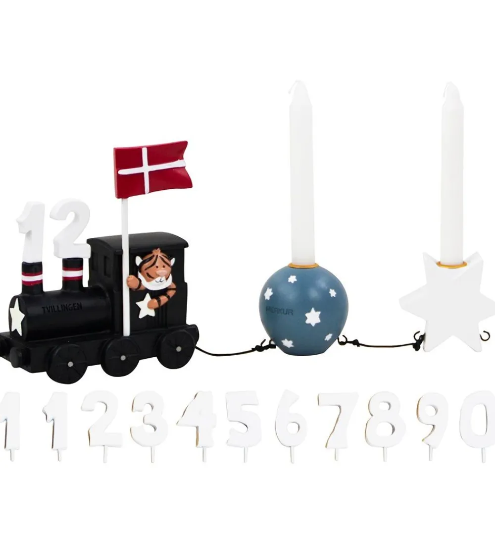 Fødselsdagstoge-Kids by Friis Fødselsdagstog - Stjernetegn/Planet - Tvillingen