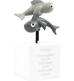 Kids by Friis Sparegrise*Sparebøsse - 6x6x13 cm - Fisken