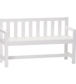 Kids Concept Bænke|Borde*Havesæt - Træ - 90x33x55/60x35x45 cm - Hvid