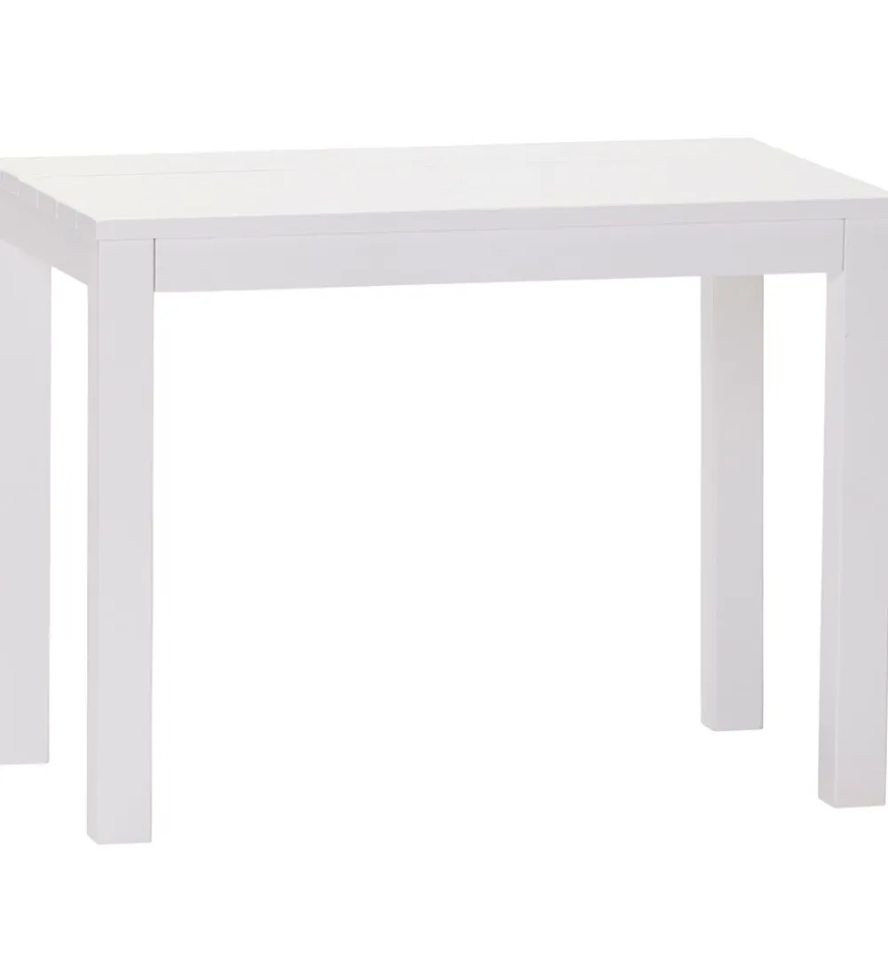Kids Concept Bænke|Borde*Havesæt - Træ - 90x33x55/60x35x45 cm - Hvid