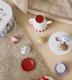 Kids Concept Foldekasser|Opbevaring*Legekuffert - Hvid/Blå m. Mumitrolde