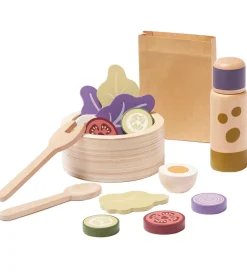 Kids Concept Legemad*Legemad - Salat sæt - Træ
