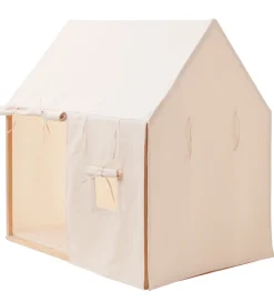 Kids Concept Legetelte|Legetelte*Legetelt - Hus - 110x84 cm - Naturhvid