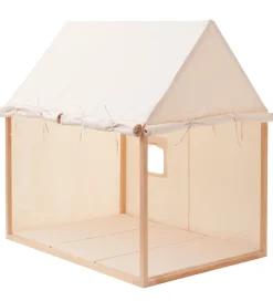 Kids Concept Legetelte|Legetelte*Legetelt - Hus - 110x84 cm - Naturhvid