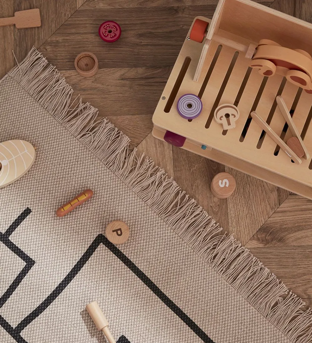 Legetæpper Og Legegulve-Kids Concept Legetæppe - Geometrisk - Grå