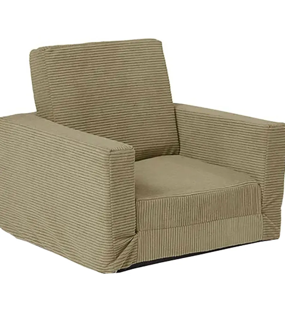 Kids Concept Stole*Lænestol/Legemadras - Foldbar - 42x44x38 cm - Fløjl