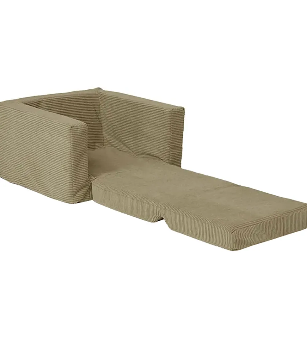 Kids Concept Stole*Lænestol/Legemadras - Foldbar - 42x44x38 cm - Fløjl