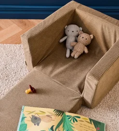 Kids Concept Stole*Lænestol/Legemadras - Foldbar - 42x44x38 cm - Fløjl