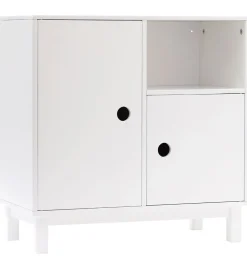 Kids Concept Skabe Og Reoler*Skab - 60x60 cm - Hvid