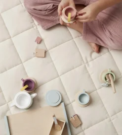 Kids Concept Legekøkken Og Legemøbel*Tesæt - Bistro - Pastel