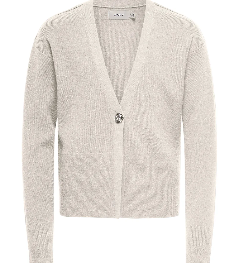 Cardigans-Kids Only Cardigan - Strik - Viskoseblanding - KogKatia - Birch/