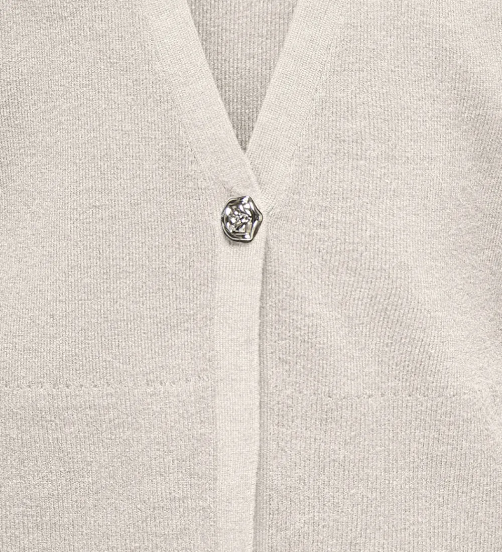 Cardigans-Kids Only Cardigan - Strik - Viskoseblanding - KogKatia - Birch/