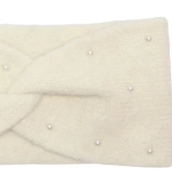 Pandebånd-Kids Only Hårbånd - Strik - KogChyna - Whitecap Gray/Pearls