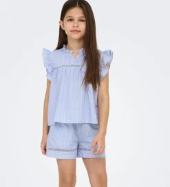 Toppe-Kids Only Top - KogDaimi - Cashmere Blue/White