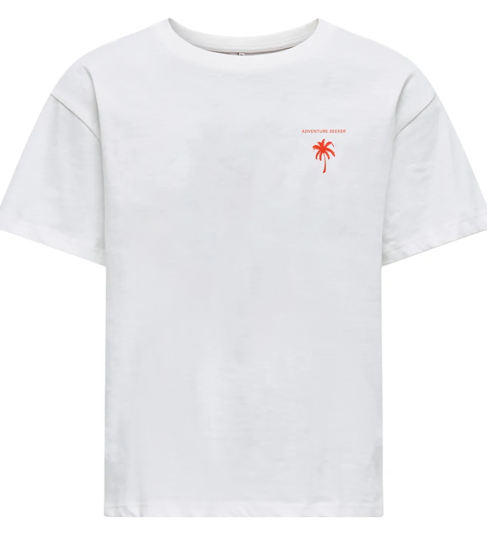 T-Shirts-Kids Only T-Shirt - KogVivienne - Cloud Dancer/Adventures