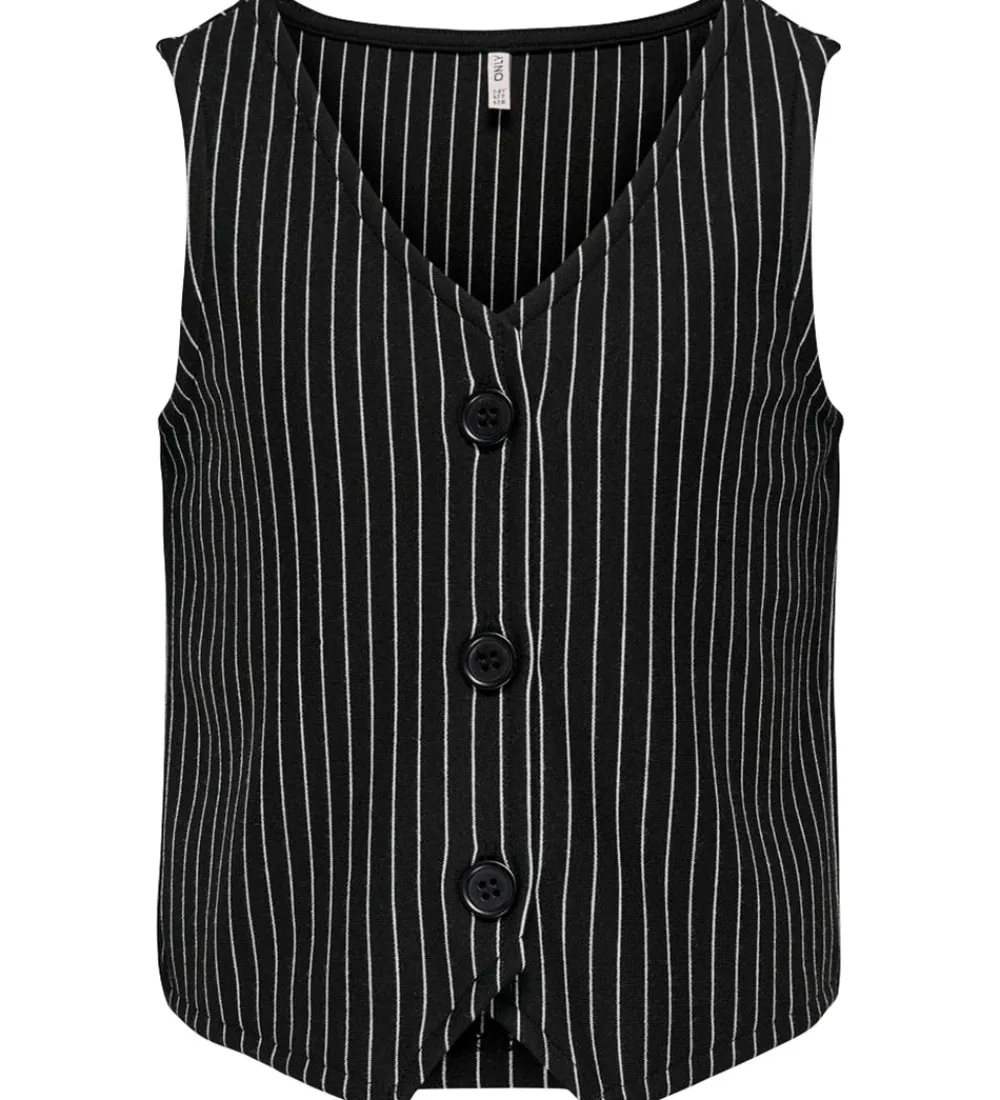 Veste-Kids Only Vest - KogBlair - Black/Cloud Dancer