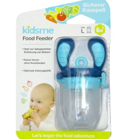 Spisetid-KidsMe Food Feeder - Large - Aquamarine
