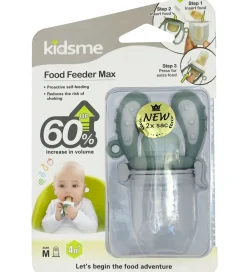 KidsMe Spisetid*Food Feeder Max - Medium - Gray