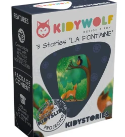 Lommelygter-Kidywolf Historie - Til Lommelygte - La Fontaine - Kidystories