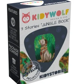Kidywolf Lommelygter*Historie - Til Lommelygte - Jungle Book - Kidystories