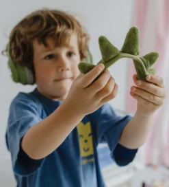 Høretelefoner-Kidywolf Høretelefoner - Bluetooth - Dinosaur