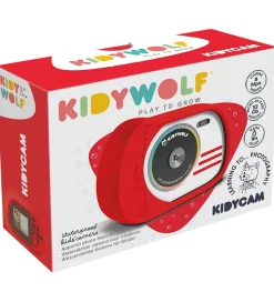 Kidywolf Børnekamera*Kamera - Kidycam - Rød