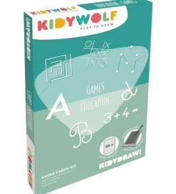 Kidywolf Kreasæt*Refill Tegnemotiver - 60 motiver - Games/Education