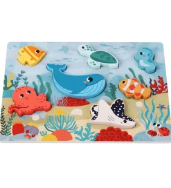 Trælegetøj-Kinder and Kids Puslespil - Træ - Ocean