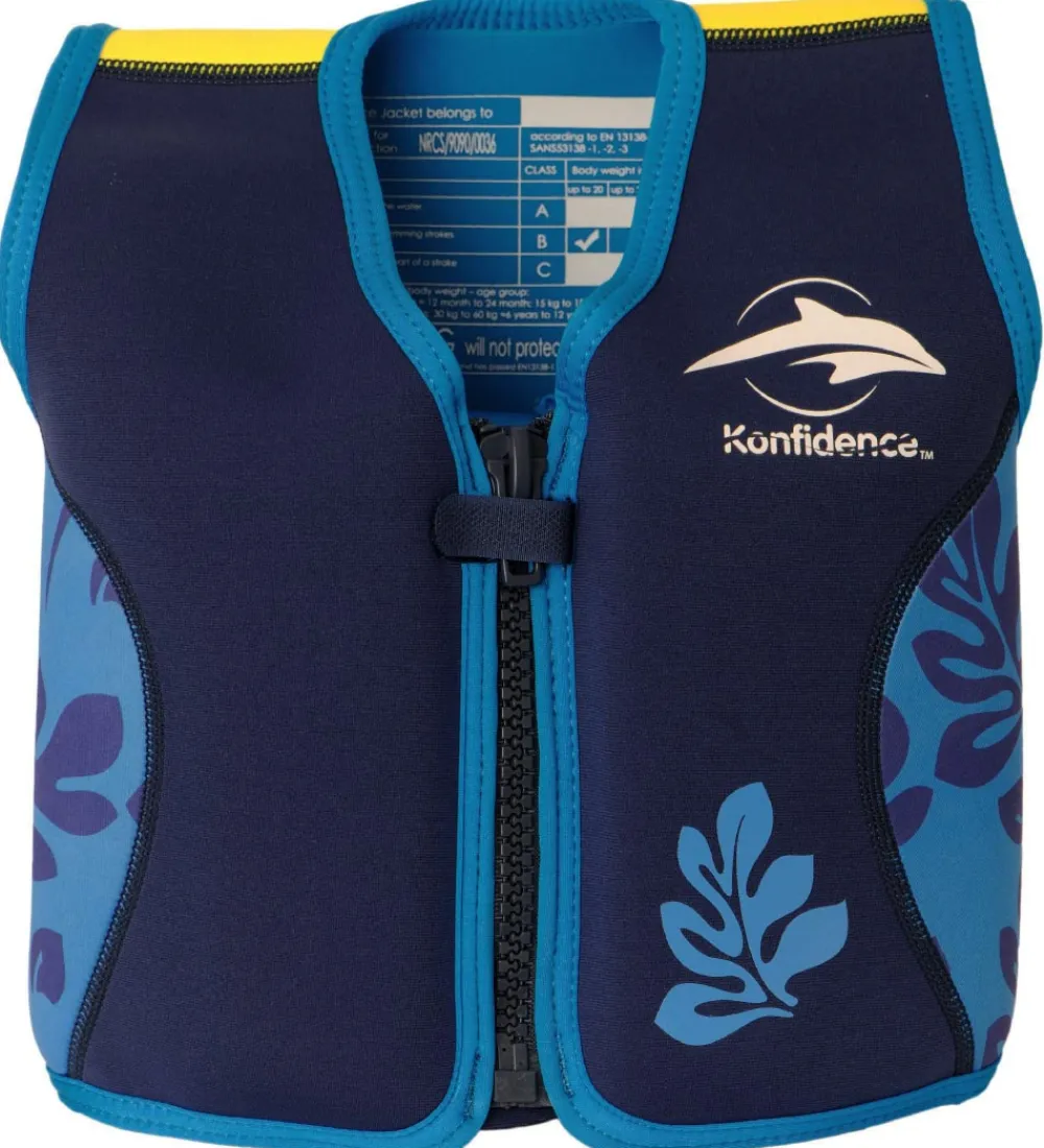 Konfidence Svømmeveste*Svømmevest - Original - Navy Palm