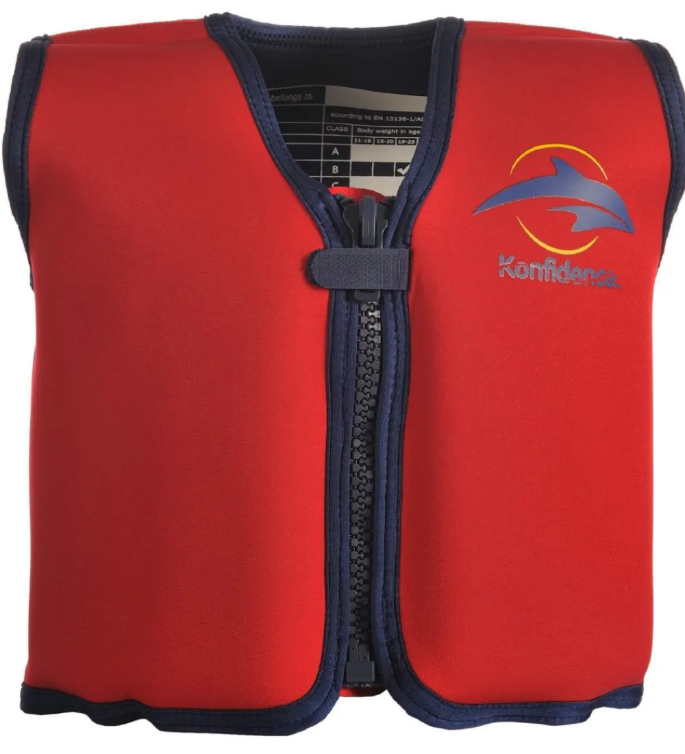 Konfidence Svømmeveste*Svømmevest - Original - Red/Yellow