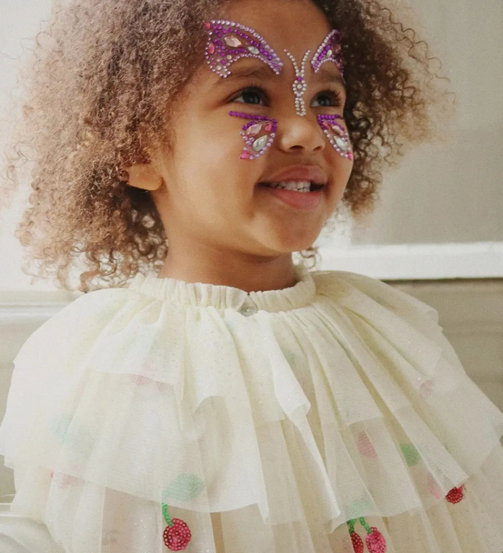Konges Sløjd Halloween*Ansigtssmykker - Purple Rain