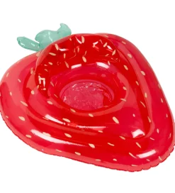 Vandleg|Strandlegetøj-Konges Sløjd Babybadering - 87x70 cm - Strawberry