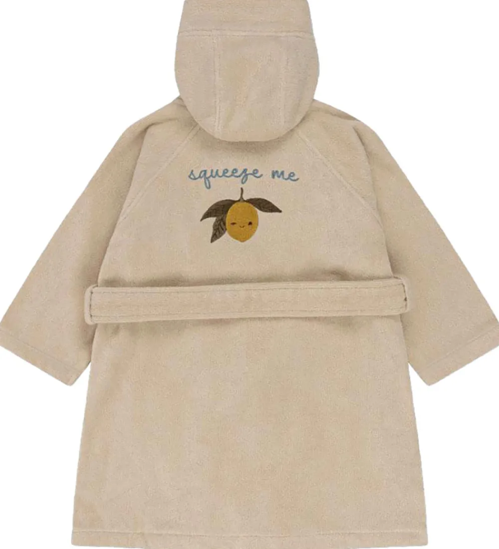 Badekåber-Konges Sløjd Badekåbe m. Broderi - Terry - Lemon