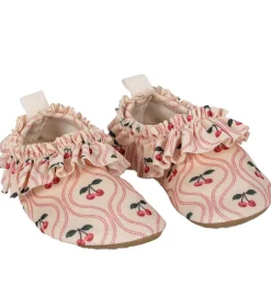 Badesko-Konges Sløjd Badesko - Merle - Cherry Pink Motif