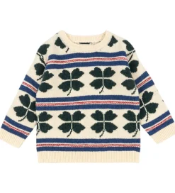 Uld-Konges Sløjd Bluse - Uld - Strik - Billi - Clover