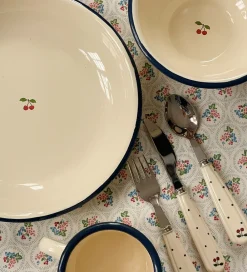 Konges Sløjd Spisetid|Børnebestik*Børnebestik - Navy Dots