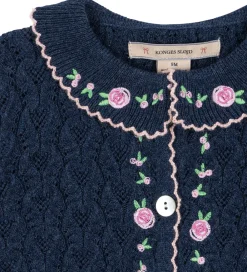 Konges Sløjd Striktrøjer*Cardigan - Strik - Rosier - Ensign Blue